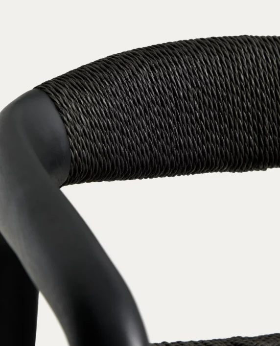 Derile Stool Black Finish