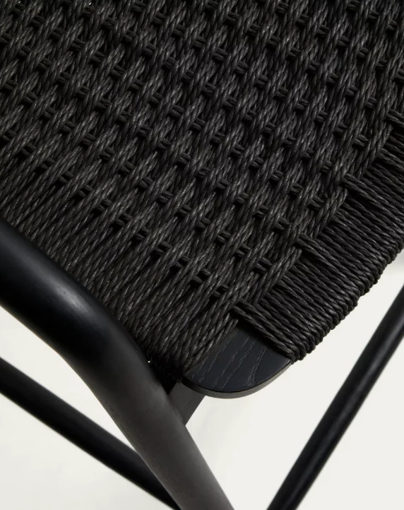 Derile Stool Black Finish