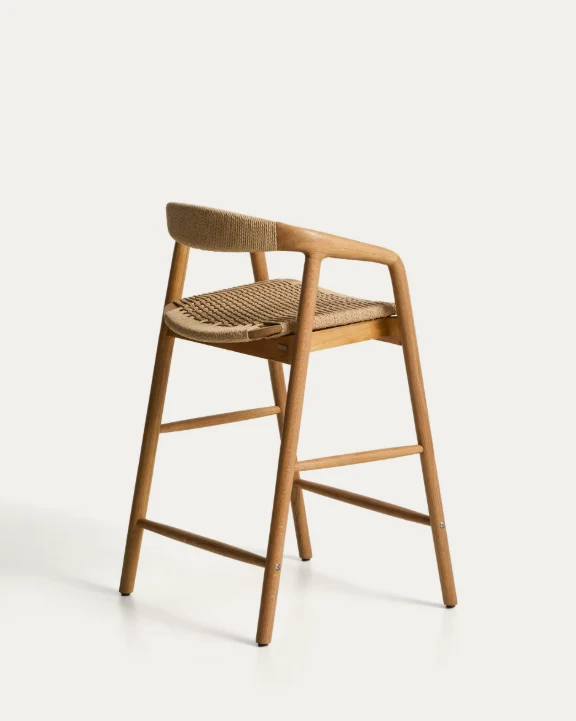 Derile Stool Oak Finish