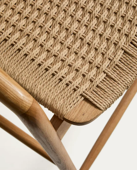 Derile Stool Oak Finish