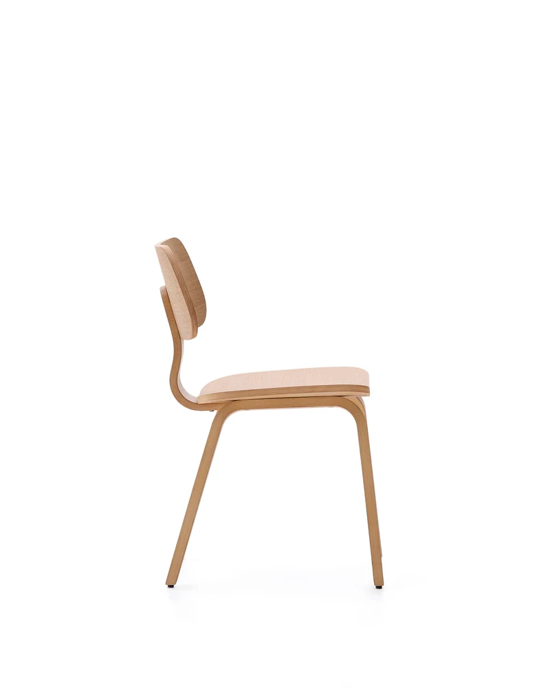Gena chair in oak veneer