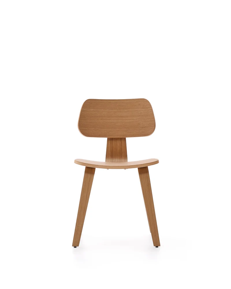 Gena chair in oak veneer