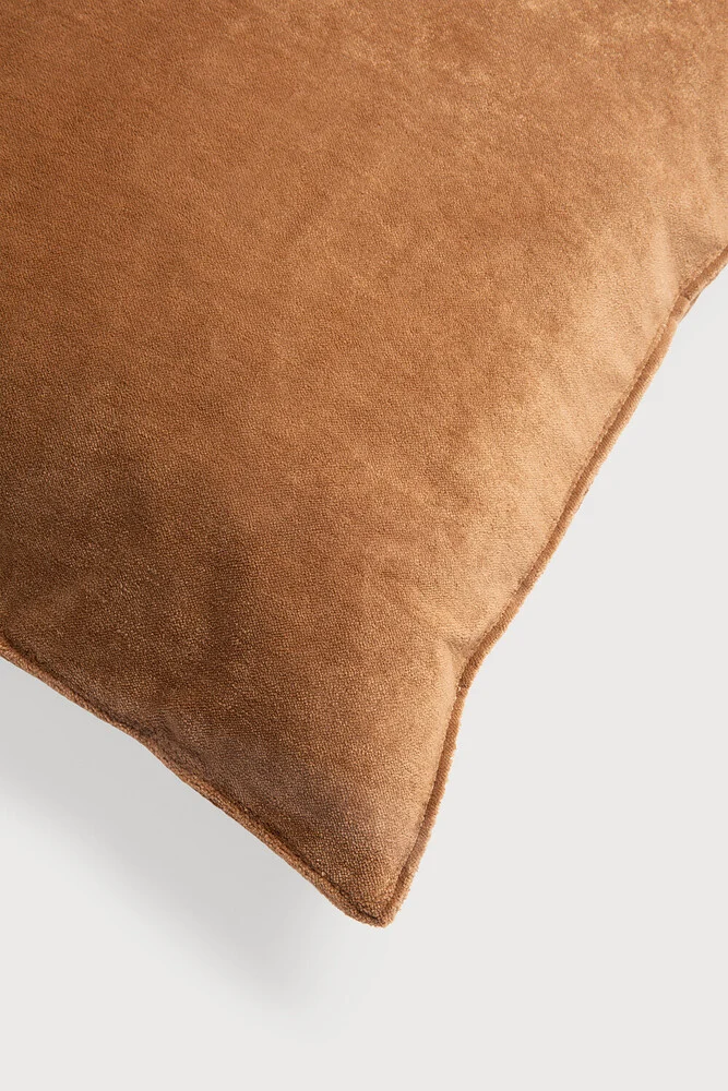 Velvet Cushion Cinnamon
