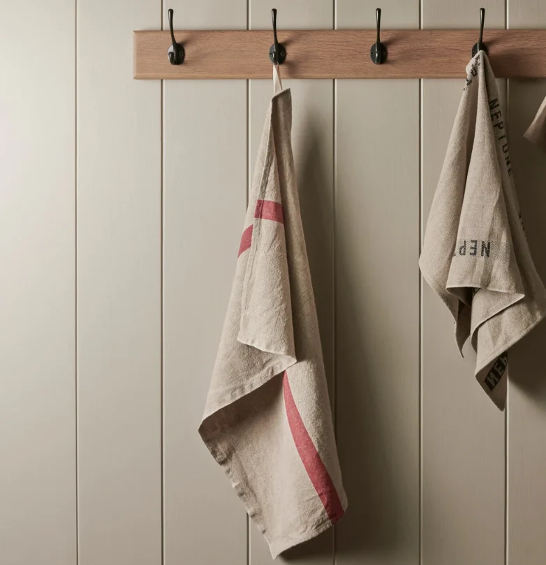 Quinn Linen Stripe Tea Towel