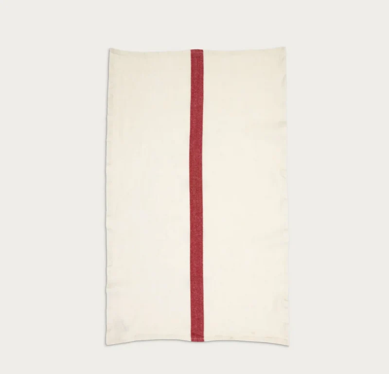 Quinn Linen Stripe Tea Towel