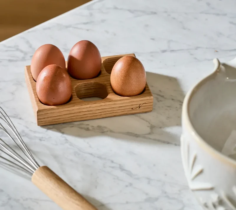 Orford Wooden Egg Holder, 6