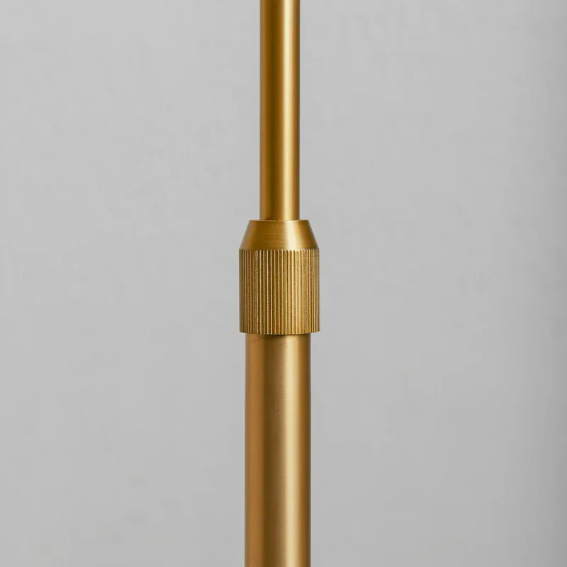 Brompton Reading Floor Lamp, Antique Brass