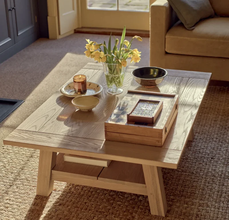 Arundel Rectangular Oak Coffee Table