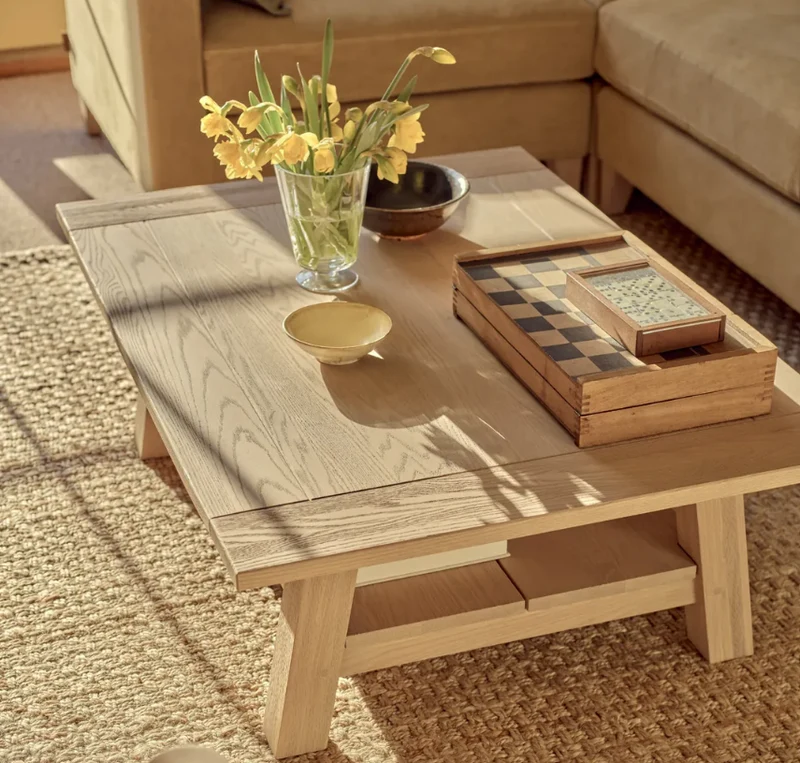 Arundel Rectangular Oak Coffee Table
