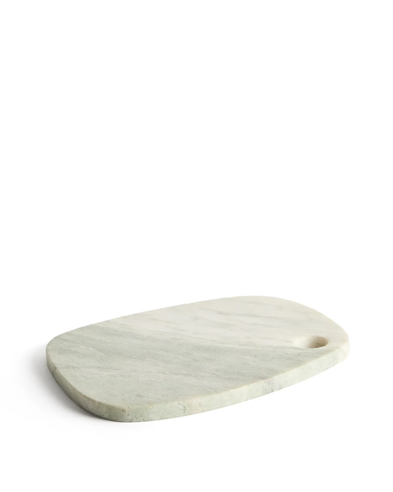 Erefi white marble serving board 29 x 23cm