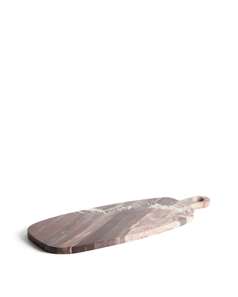 Meran burgundy marble serving board 47 x 20cm