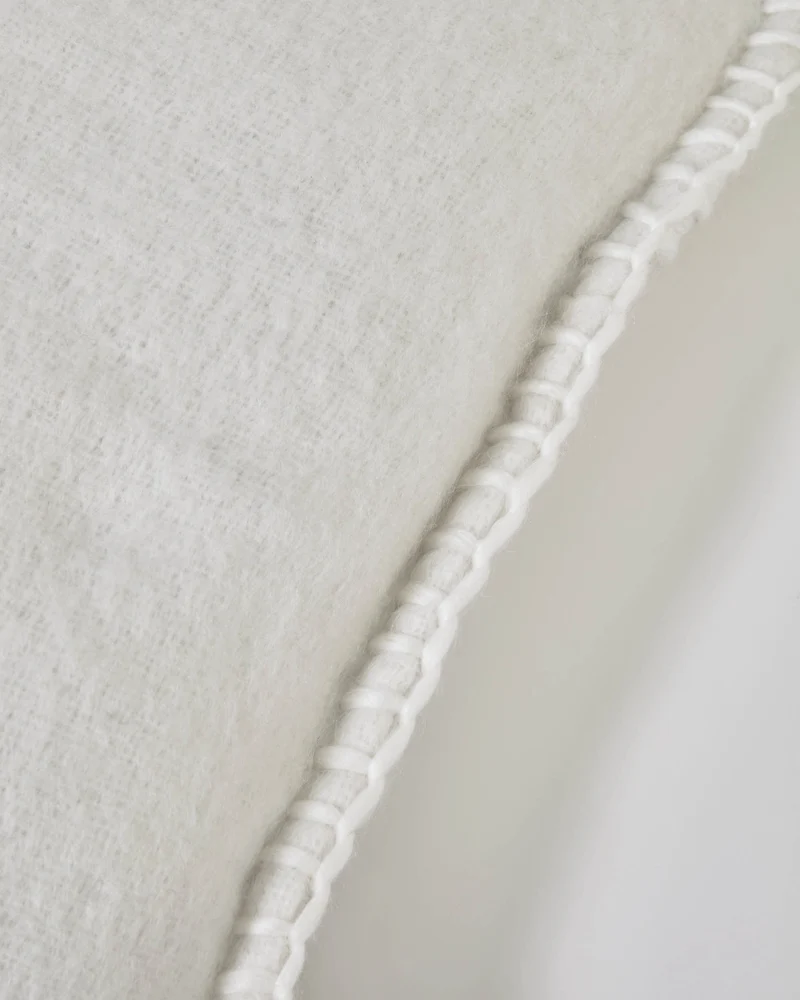 Augustina white cushion cover 45 x 45 cm