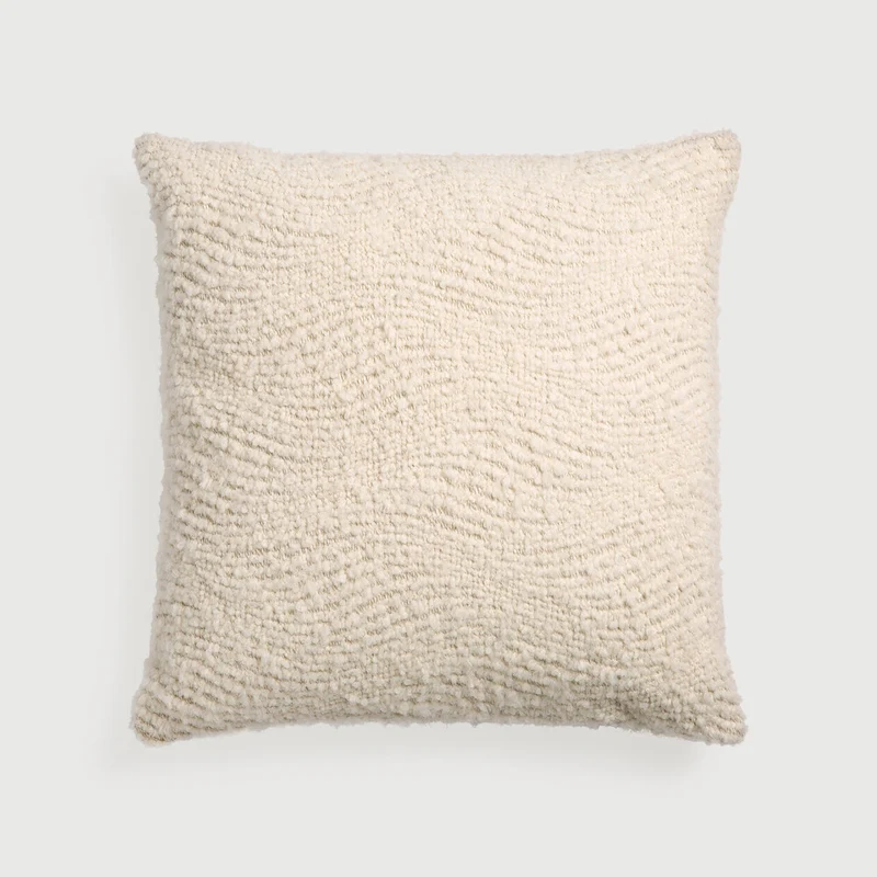 Wave Cushion Off White