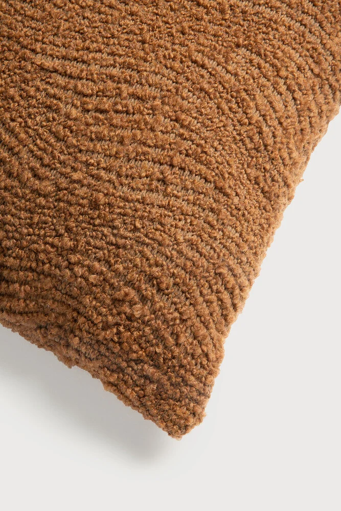 Wave Cushion Cinnamon
