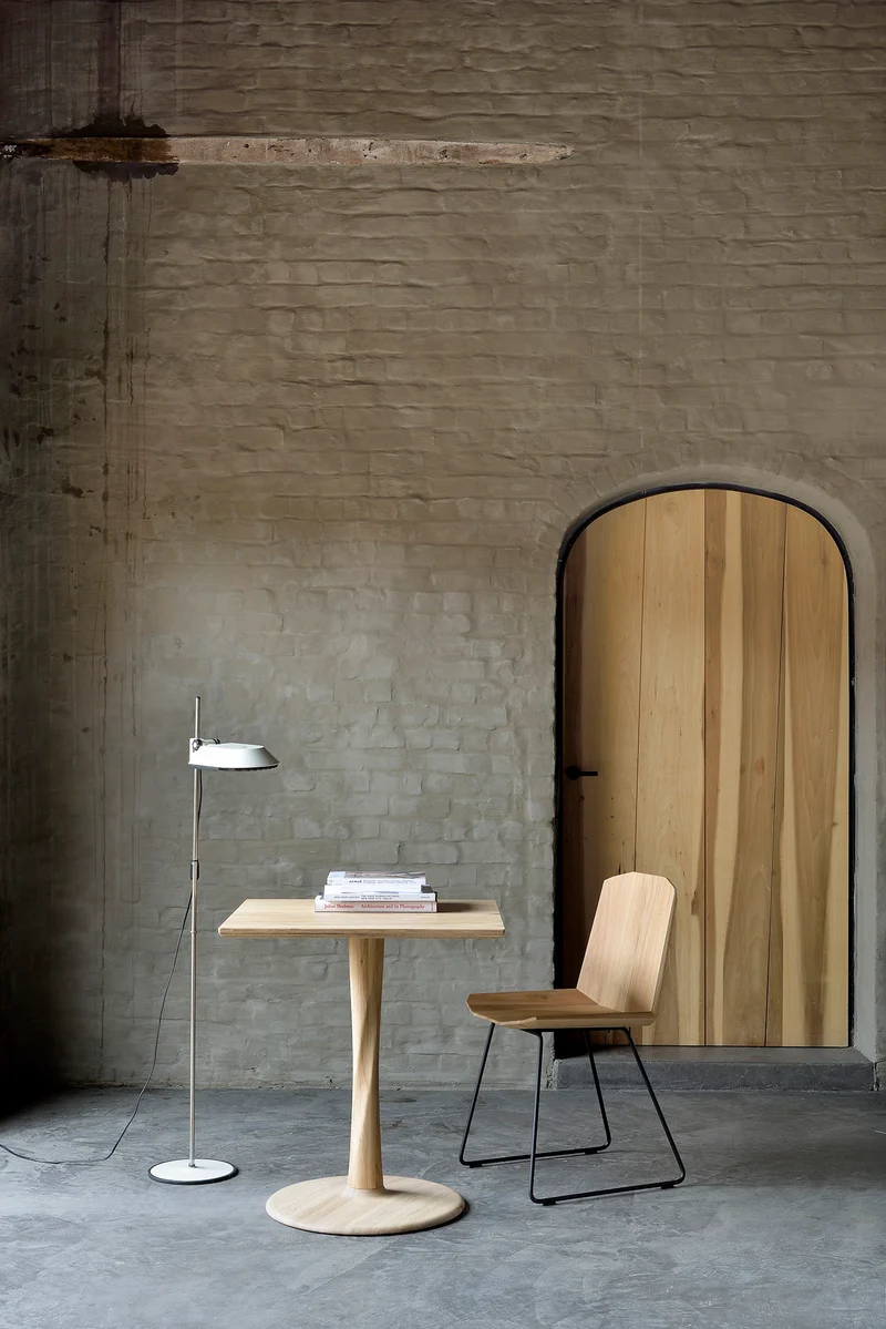 Torsion Square Dining Table - Oak
