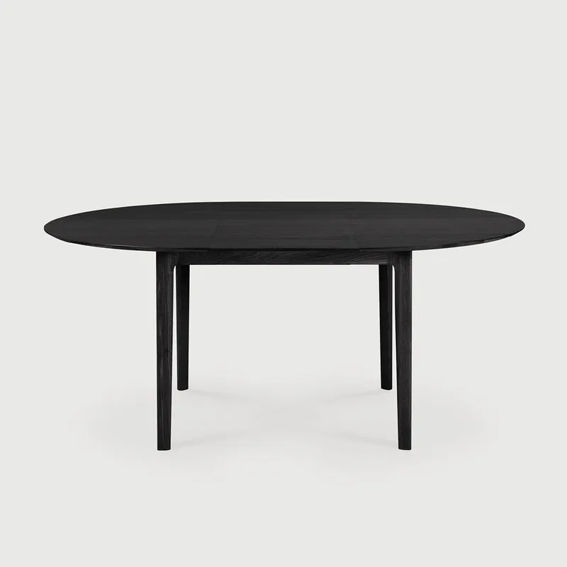 Bok Extendable Dining Table - Oak Black