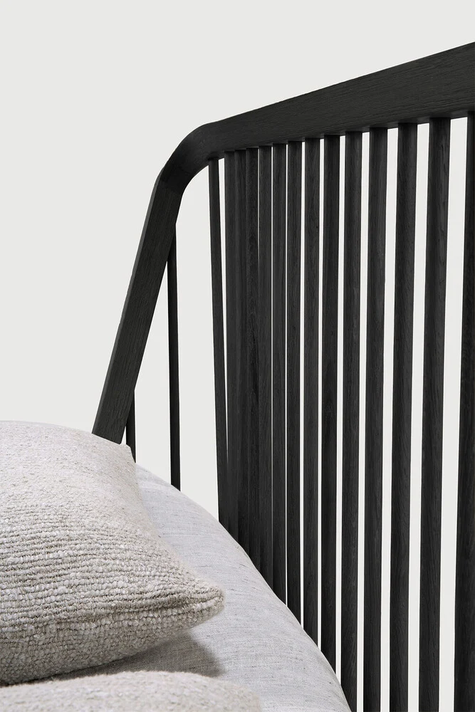 Spindle Bed Super King - Oak Black