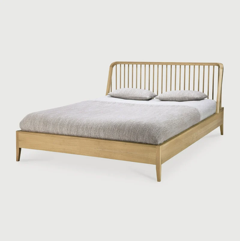 Spindle Bed Super King - Oak