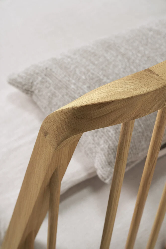 Spindle Bed Single - Oak