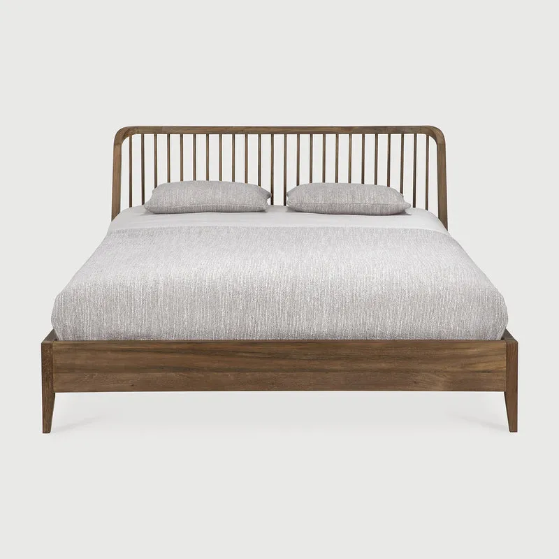 Spindle Bed King - Reclaimed Teak