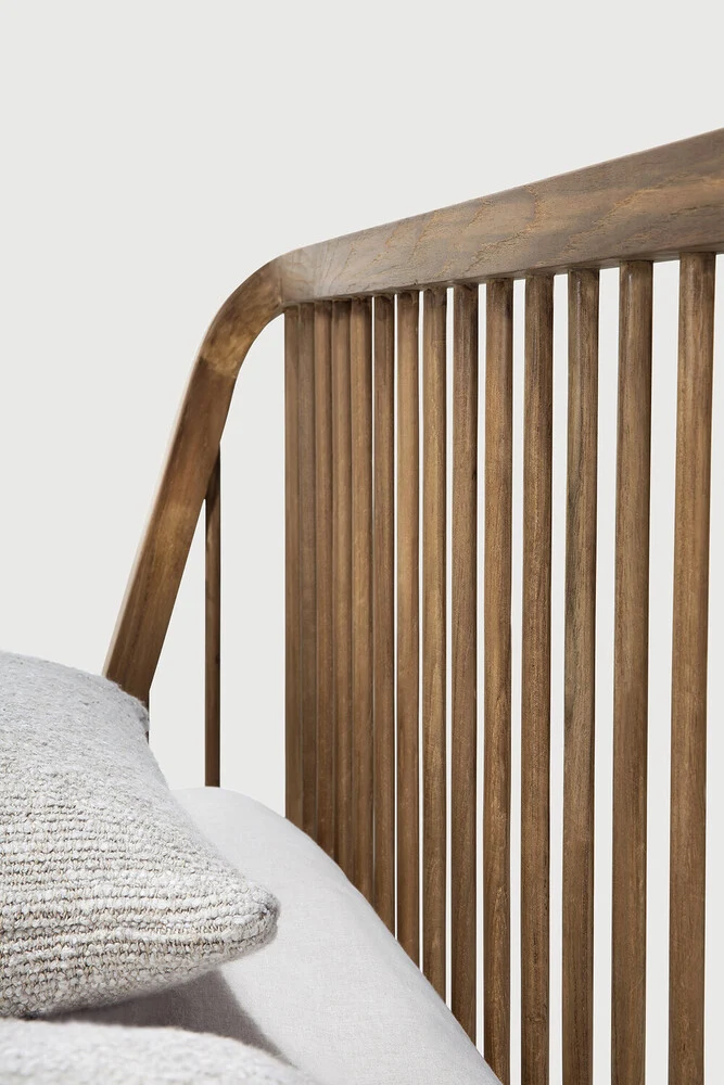 Spindle Bed King - Reclaimed Teak