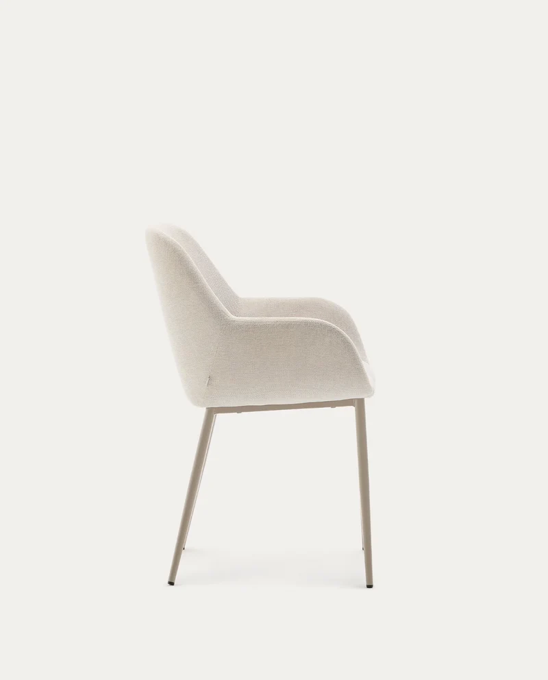 Konna Chair Beige & Beige Leg