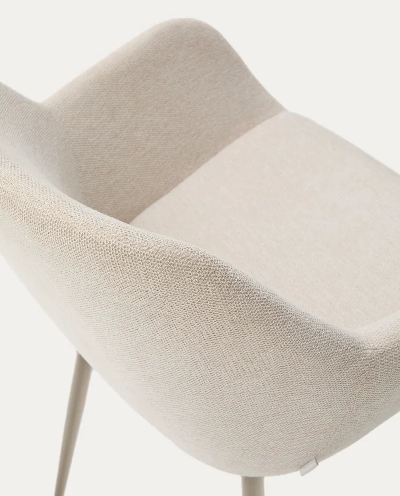 Konna Chair Beige & Beige Leg