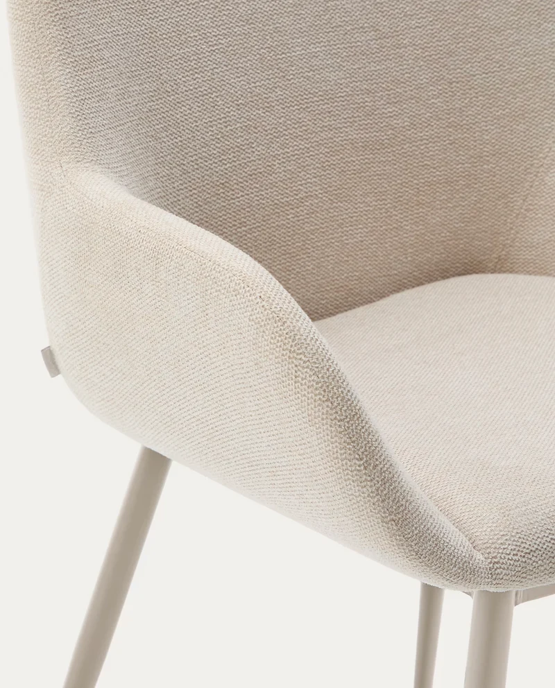 Konna Chair Beige & Beige Leg