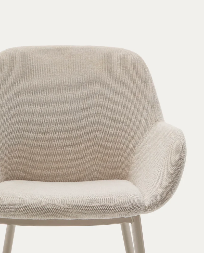 Konna Chair Beige & Beige Leg