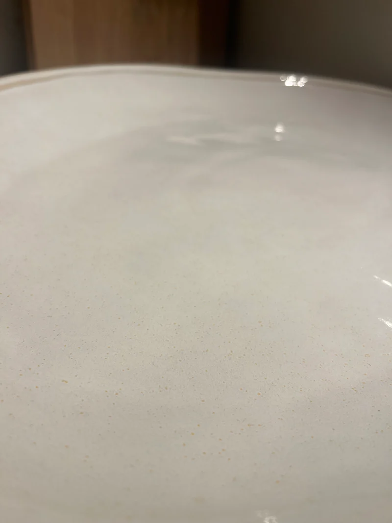 Clovelly Large Platter - Reactive White