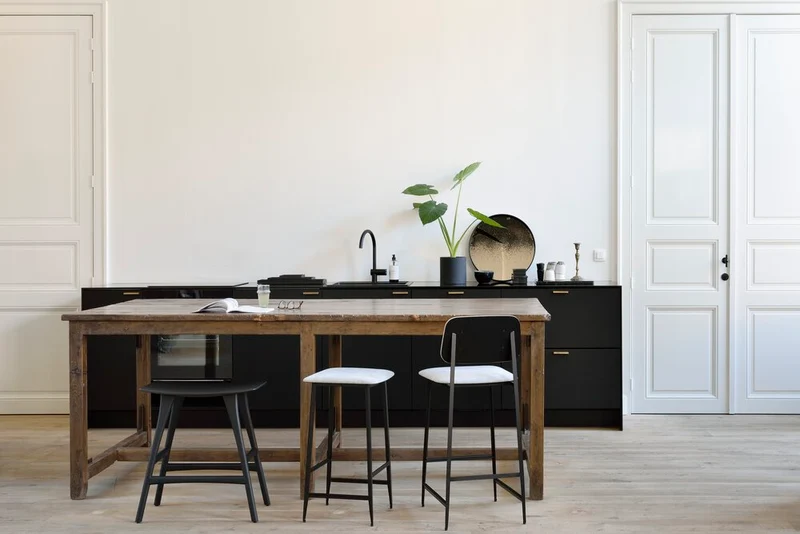 Osso Stool - Oak Black