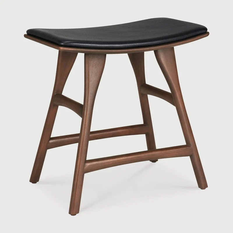 Osso Stool - Teak Brown