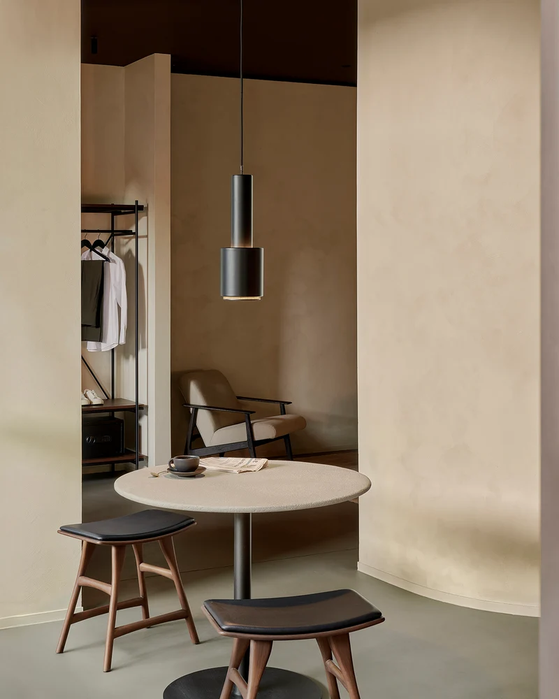 Osso Stool - Teak Brown
