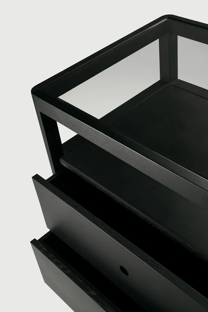Spindle Dresser Oak Black