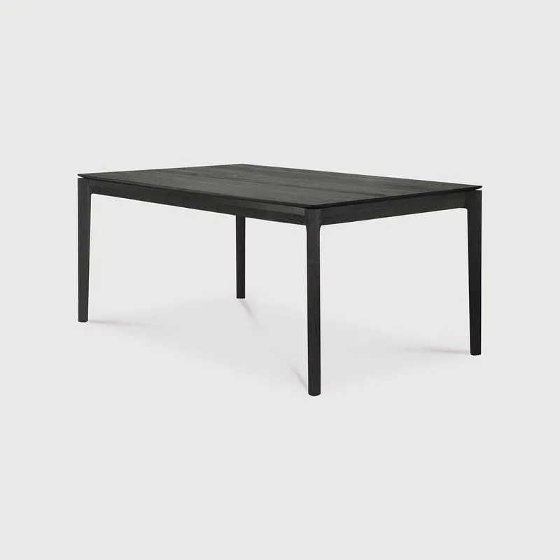 Bok Extendable Dining Table - Oak Black