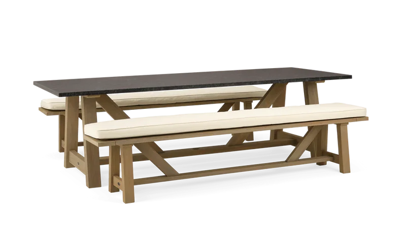 Stanway Table & Bench Set