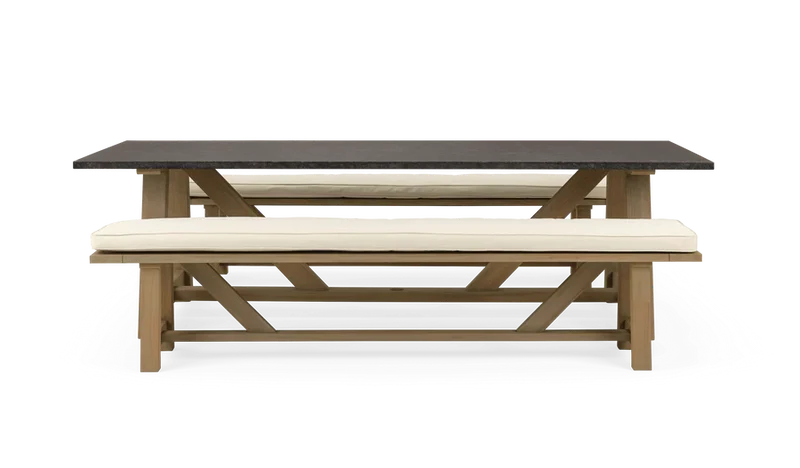 Stanway Table & Bench Set
