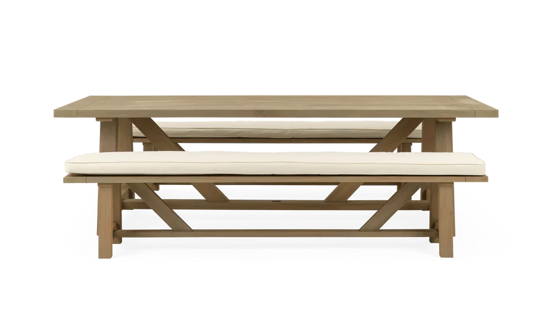 Stanway Table & Bench Set