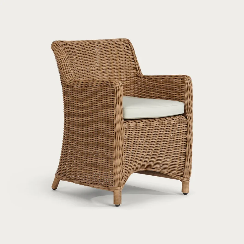 Stanway Carver Chair with Cushion Honey