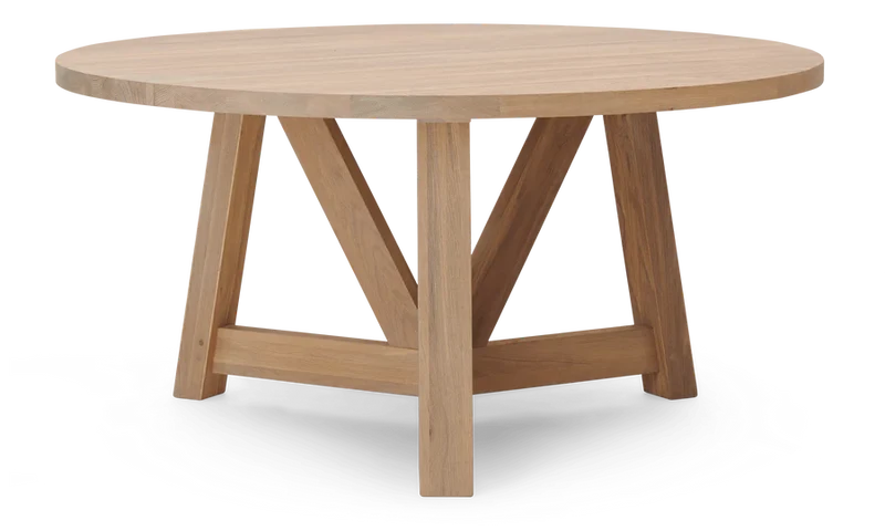 Arundel Round Oak Dining Table