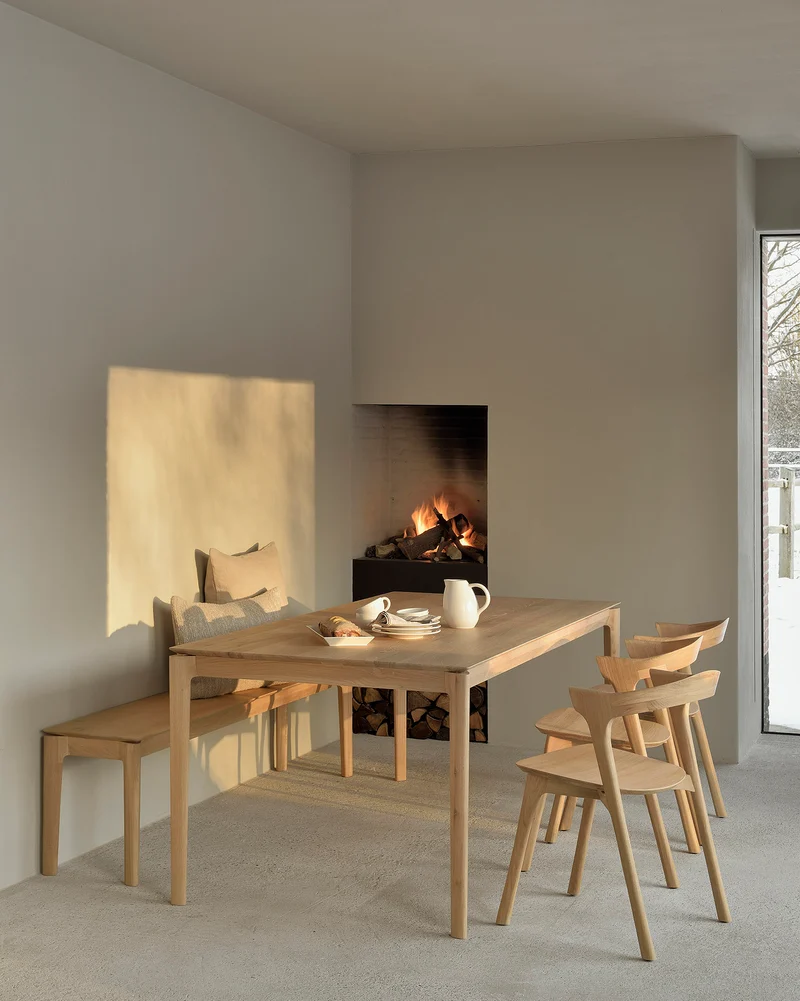Bok Dining Table - Varnished Oak