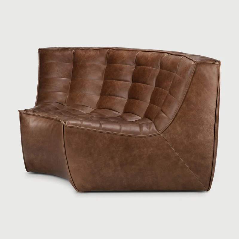 N701 Round Corner - Chestnut Leather