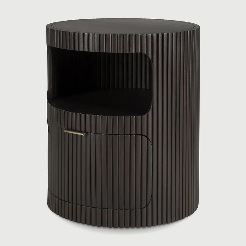 Boomerang Drawer Unit - Mahogany Dark Brown