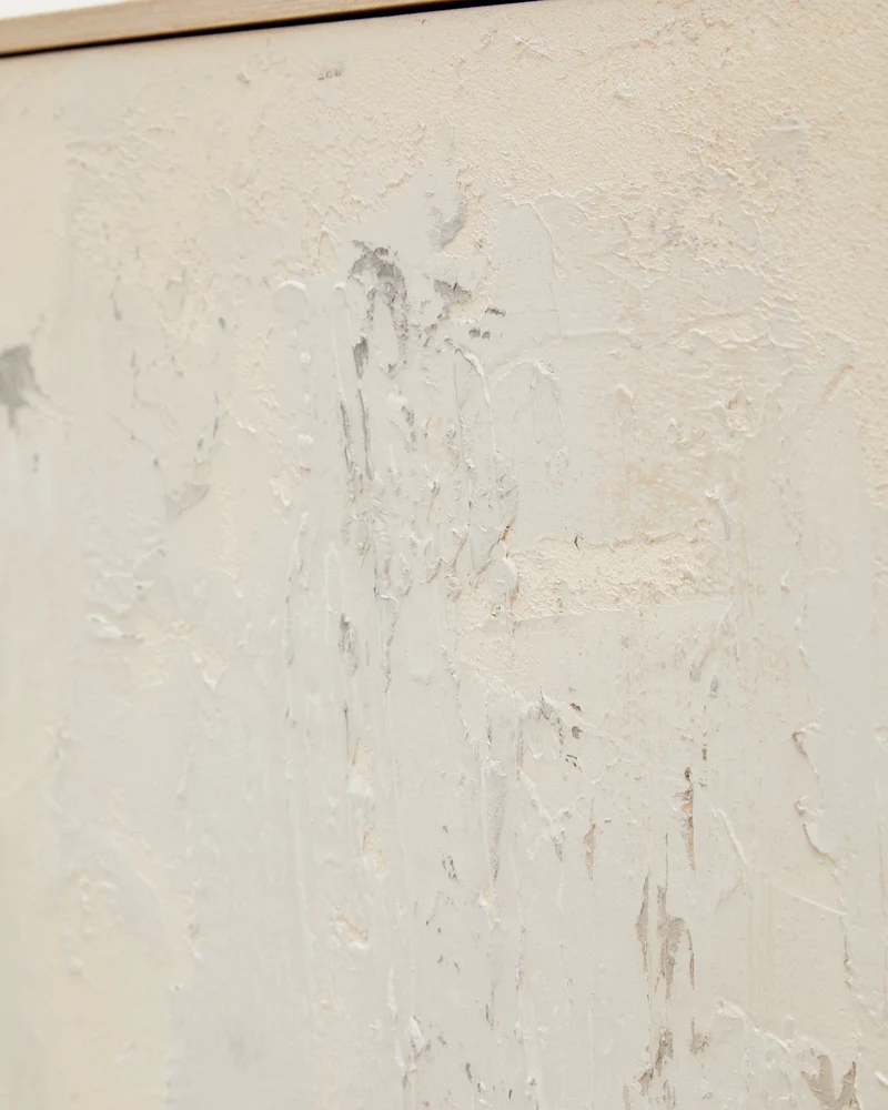 Silpa abstract painting in light beige 200 x 120 cm