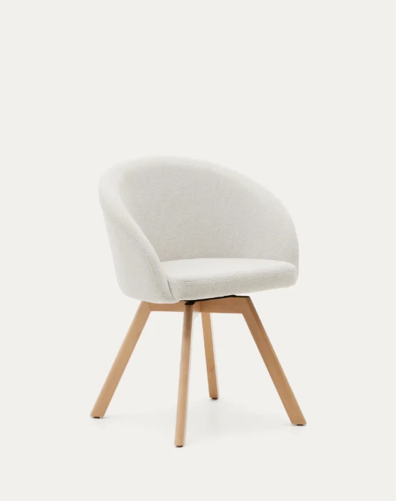 Marvin Chair Beige Chenille