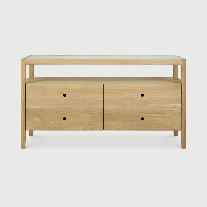 Spindle Dresser Oak
