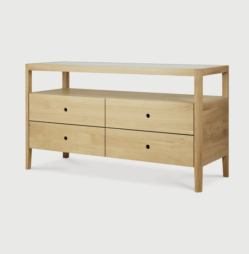 Spindle Dresser Oak