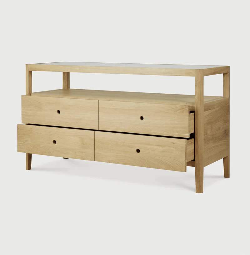 Spindle Dresser Oak