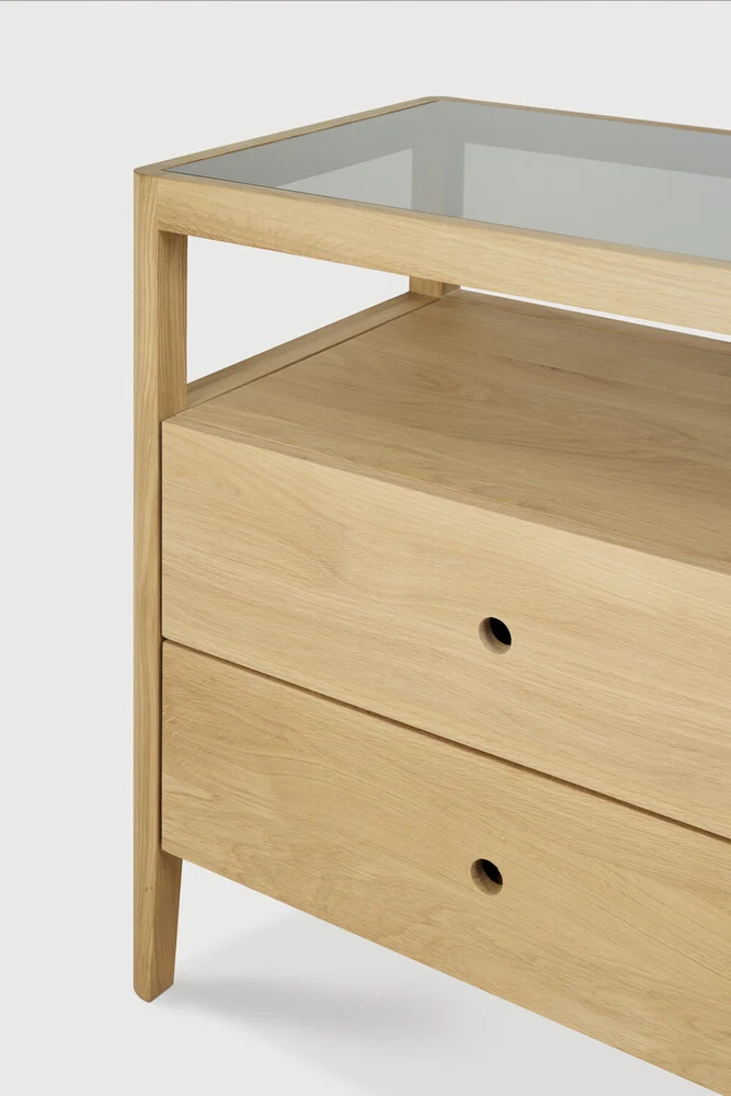 Spindle Dresser Oak