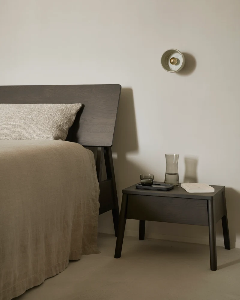 Air Bedside Table - Oak Brown